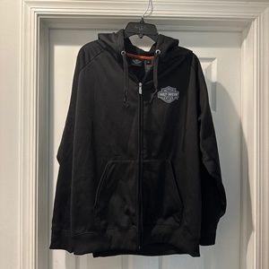Men’s Harley Davidson Hooded Zip Up